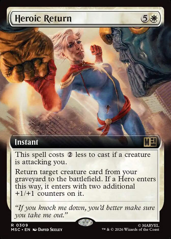 Heroic Return (MSC) (309) / Extended Art