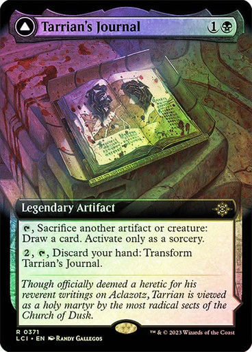 Tarrian's Journal // The Tomb of Aclazotz (lci) / Extended Art / Foil
