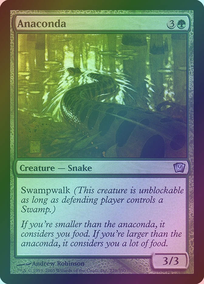 Anaconda (9ED) (229★) / Foil