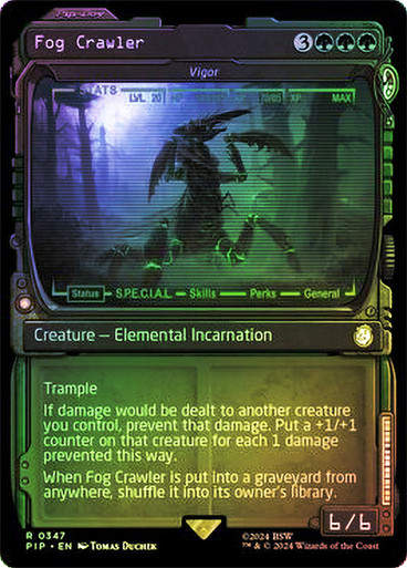 Vigor (pip) (347) / Showcase Foil