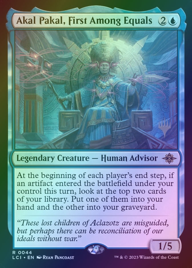 Akal Pakal, First Among Equals (PLCI) (44p) / Foil