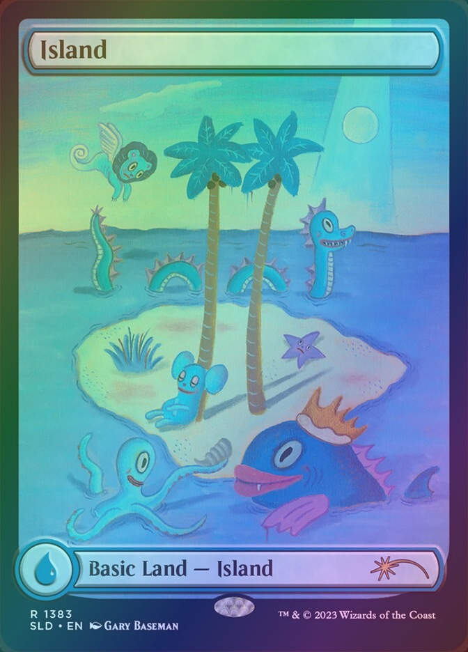 Island (SLD) (1383) / Foil