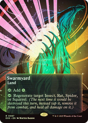 Swarmyard (EOS) (87) / Borderless / Foil