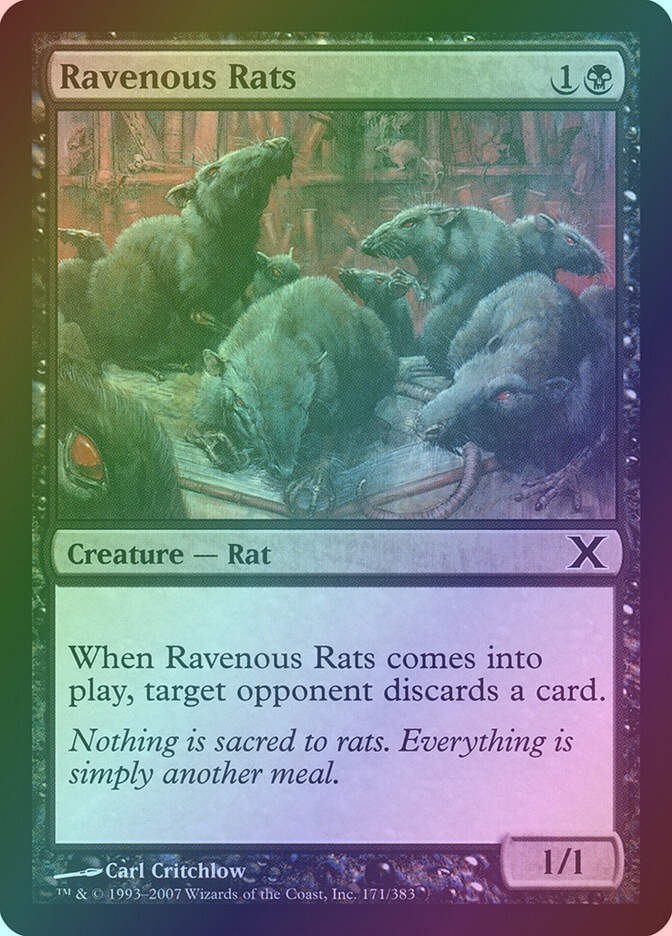 Ravenous Rats (10E) (171) / Foil
