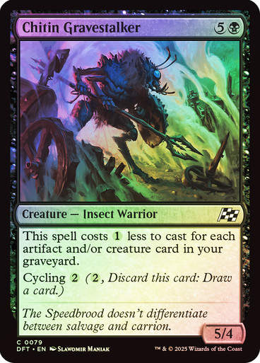 Chitin Gravestalker (DFT) (79) / Foil
