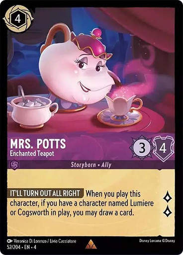 Mrs. Potts - Enchanted Teapot (LOR_URS)