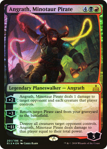 Angrath, Minotaur Pirate (RIX) (201) / Foil