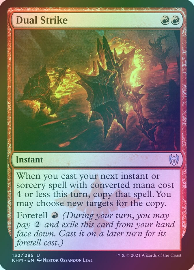 Dual Strike (KHM) (132) / Foil