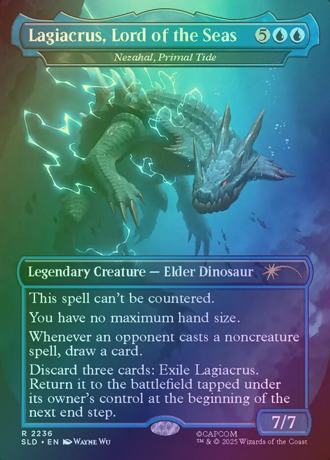 Nezahal, Primal Tide (SLD) (2236) / Borderless / Foil