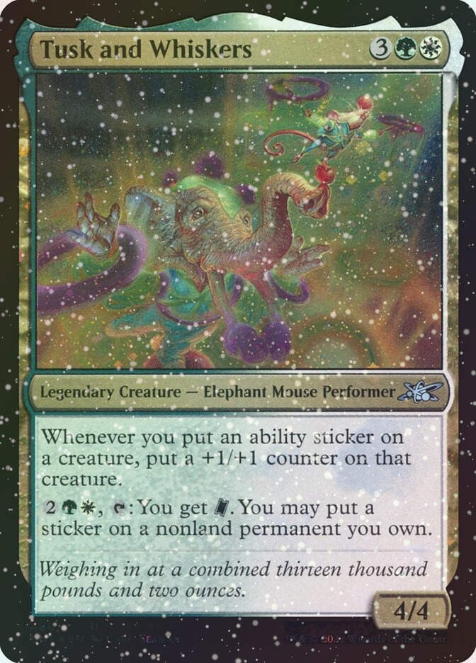 Tusk and Whiskers (UNF) (468) / Galaxy Foil