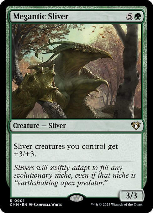 Megantic Sliver (cmm) (Commander Deck)