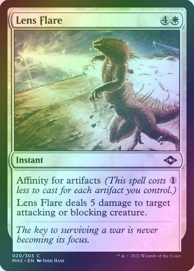 Lens Flare (MH2) (20) / Foil