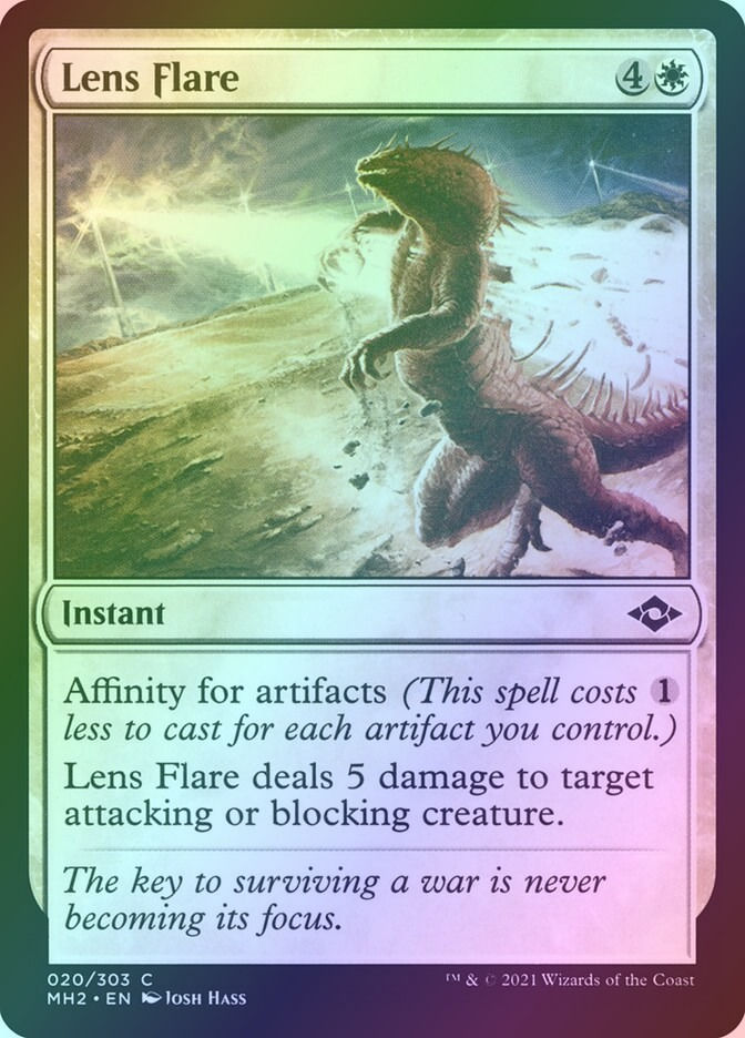Lens Flare (MH2) (20) / Foil