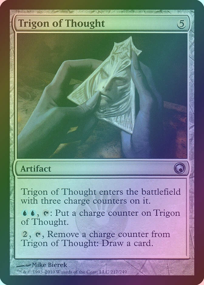 Trigon of Thought (SOM) (217) / Foil