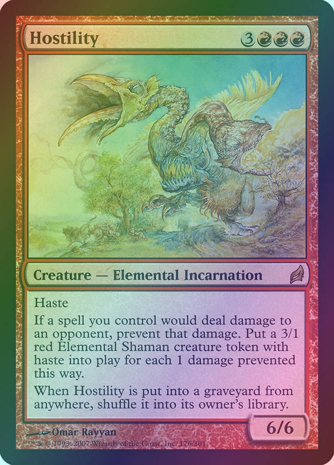 Hostility (LRW) (176) / Foil