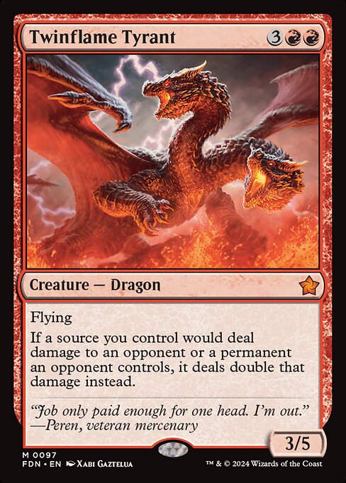 Twinflame Tyrant (FDN) (97)