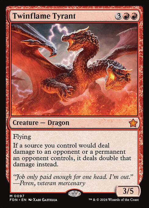 Twinflame Tyrant (FDN) (97)