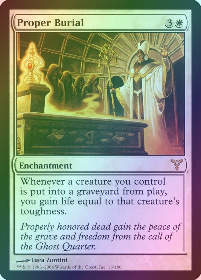 Proper Burial (DIS) (16) / Foil