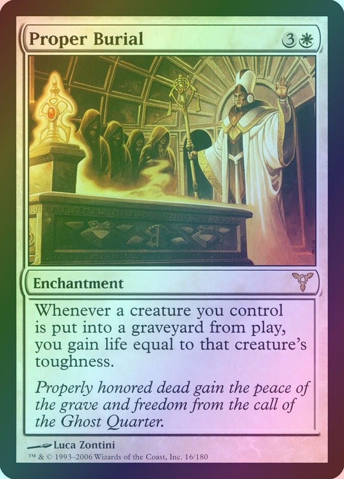 Proper Burial (DIS) (16) / Foil