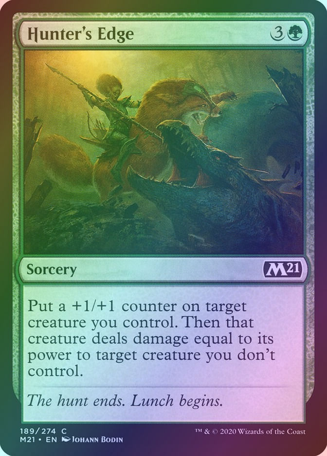 Hunter's Edge (M21) (189) / Foil