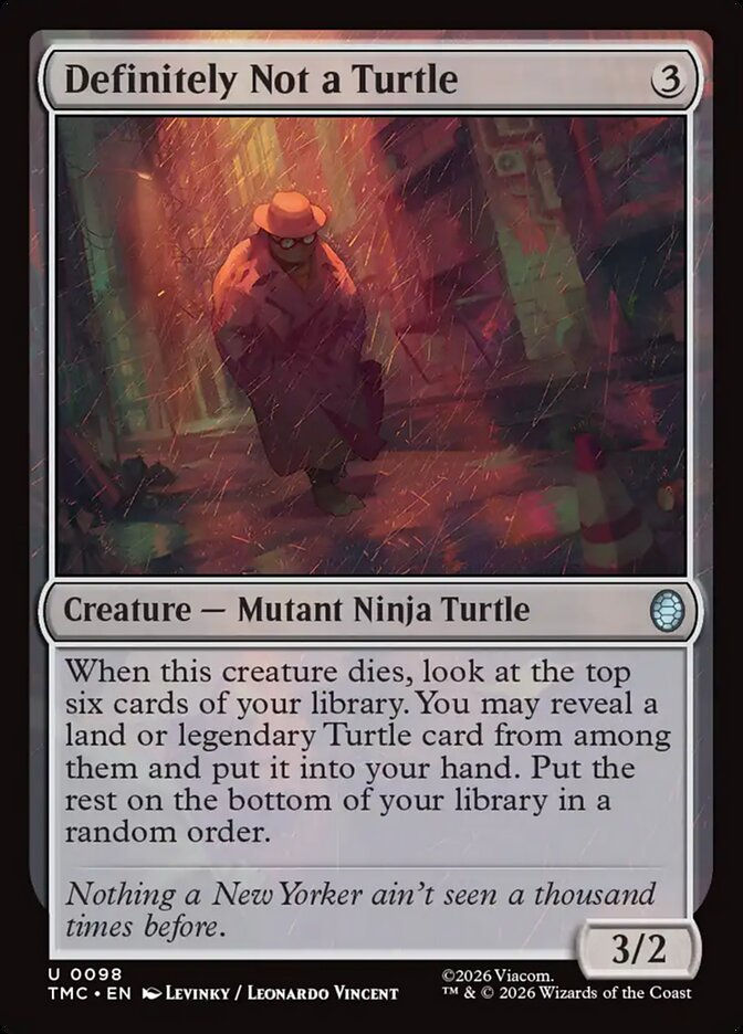 Definitely Not a Turtle (TMC) (98)