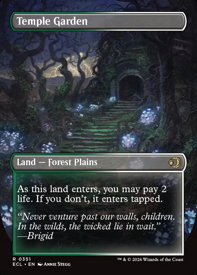 Temple Garden // Temple Garden (ECL) (351) / Borderless — cara 2 de 2