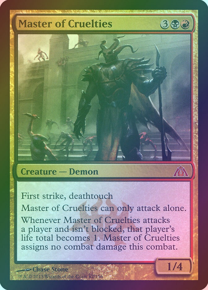 Master of Cruelties (DGM) (82) / Foil