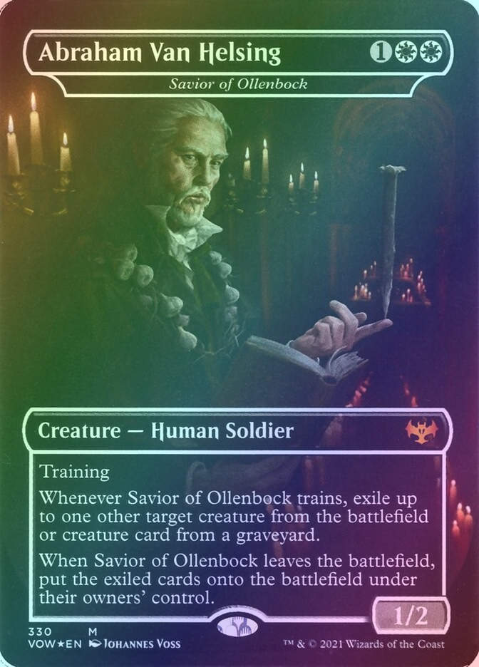 Savior of Ollenbock (VOW) (330) / Borderless / Foil