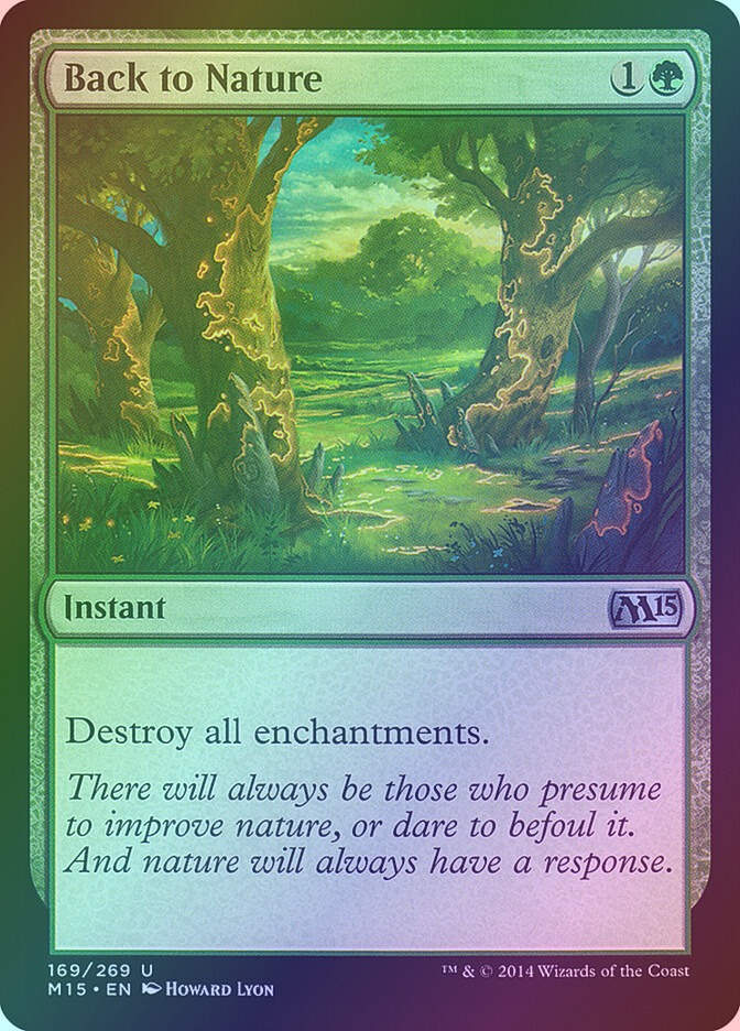 Back to Nature (M15) (169) / Foil