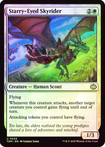 Starry-Eyed Skyrider (TDM) (25) / Foil
