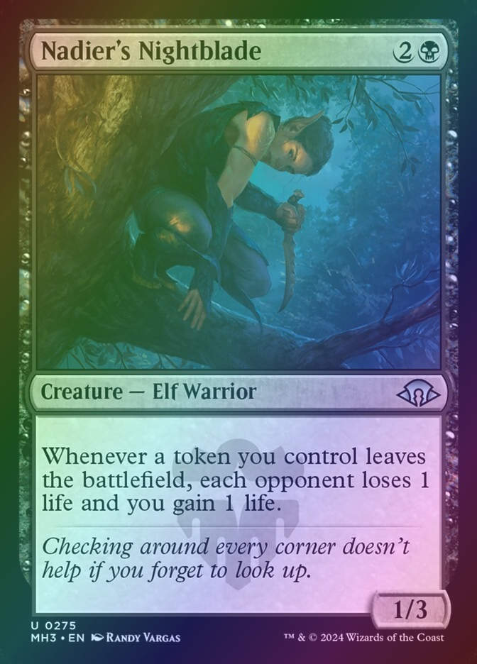 Nadier's Nightblade (MH3) (275) / Foil