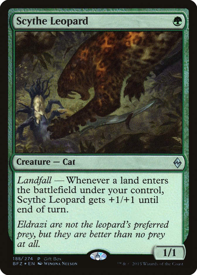 Scythe Leopard (PBFZ) (188) / (Gift Box) Foil