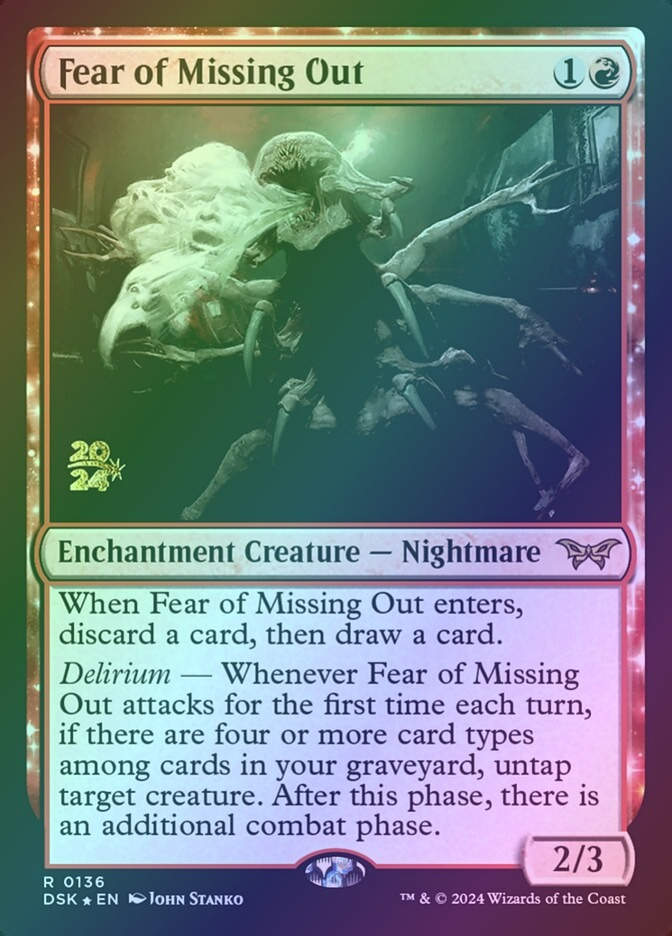Fear of Missing Out (PDSK) (136s) / Foil