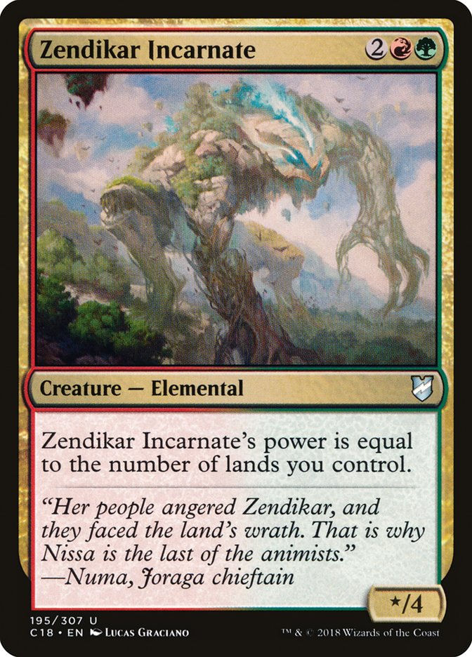 Zendikar Incarnate (c18)