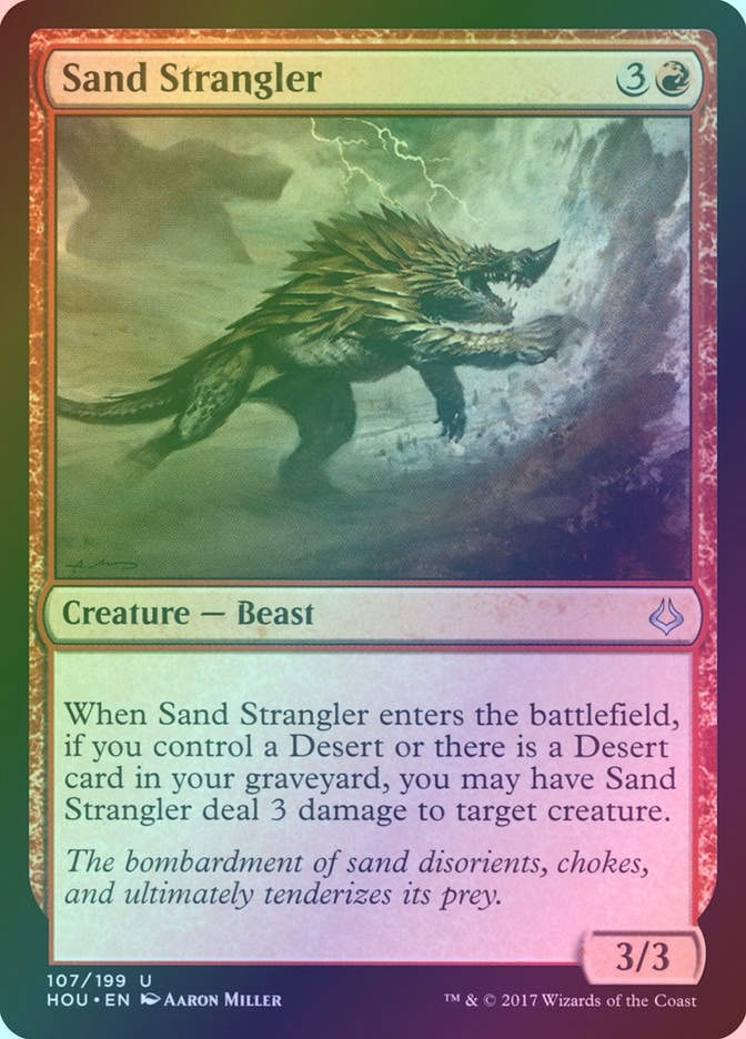 Sand Strangler (HOU) (107) / Foil