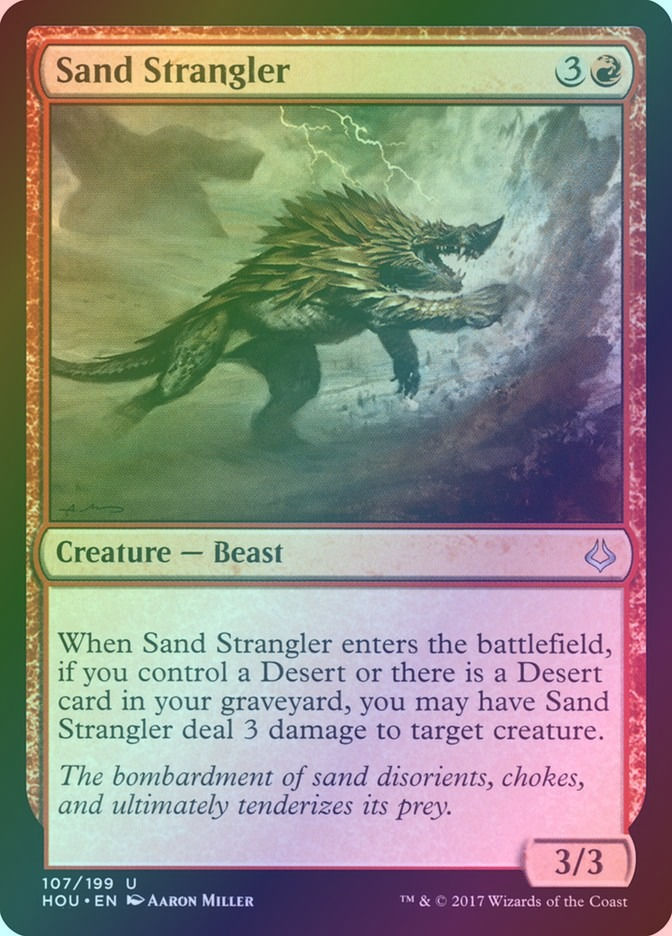 Sand Strangler (HOU) (107) / Foil
