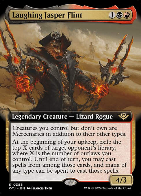 Laughing Jasper Flint (otj) (355) / Extended Art