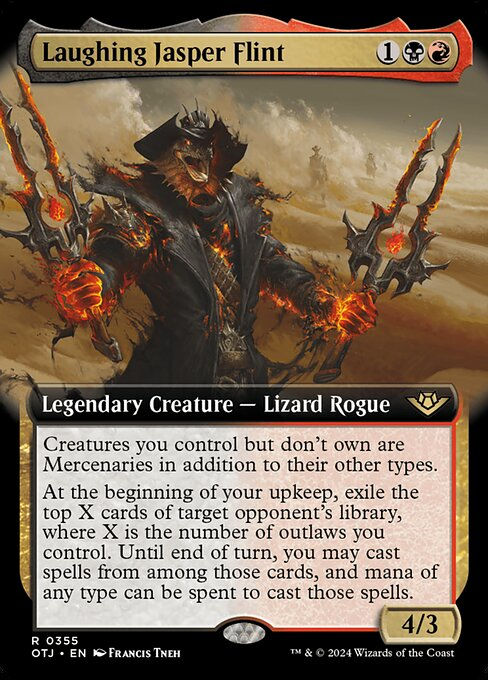 Laughing Jasper Flint (otj) (355) / Extended Art