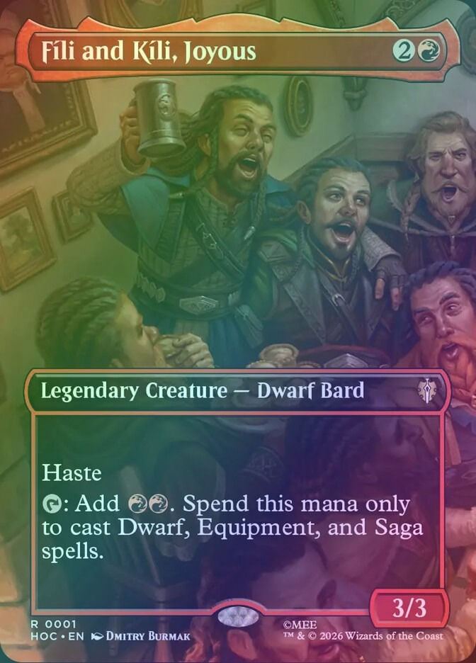 Fíli and Kíli, Joyous (HOC) (1) / Foil