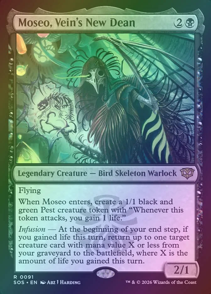 Moseo, Vein's New Dean (SOS) (91) / Foil