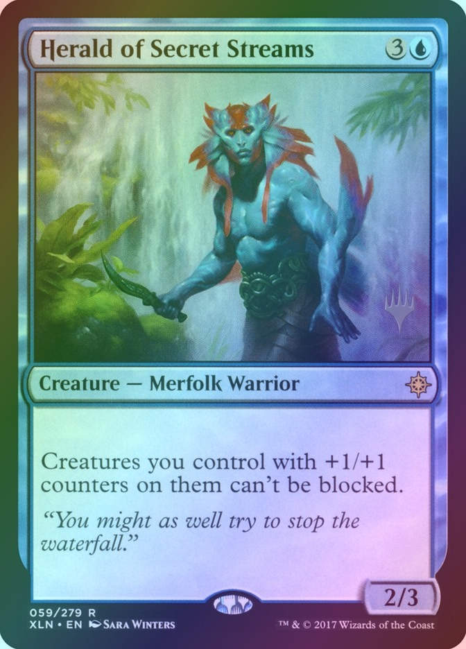Herald of Secret Streams (PXLN) (59p) / Foil