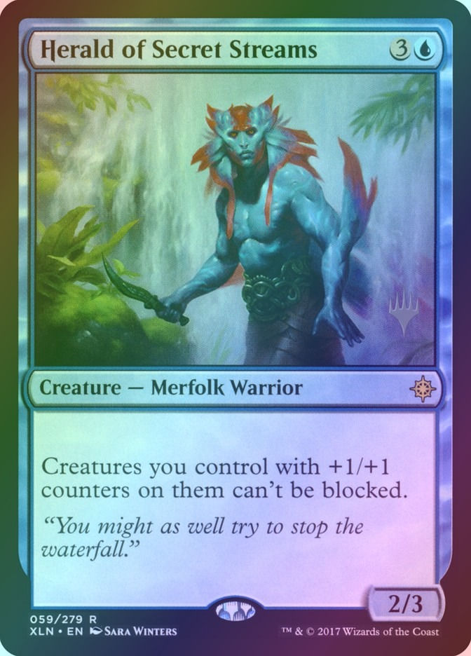 Herald of Secret Streams (PXLN) (59p) / Foil