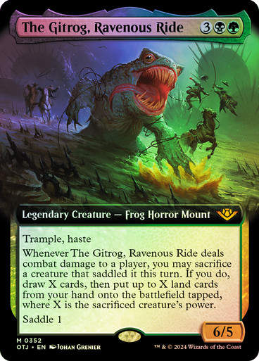 The Gitrog, Ravenous Ride (otj) (352) / Foil Extended