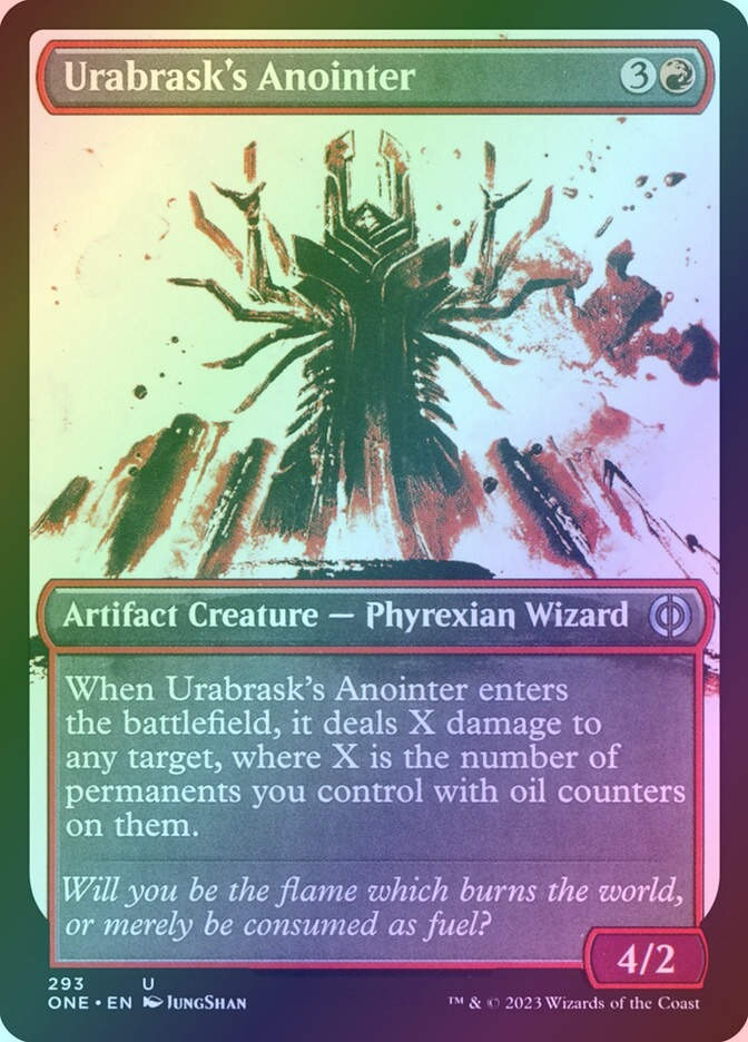 Urabrask's Anointer (ONE) (293) / Showcase / Foil