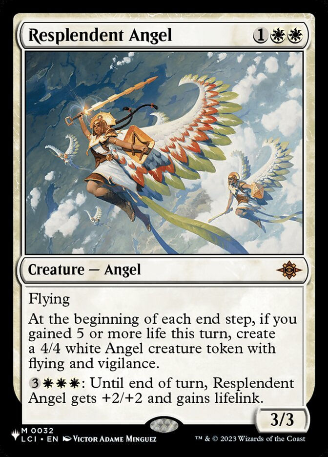 Resplendent Angel (PLST) (LCI-32)