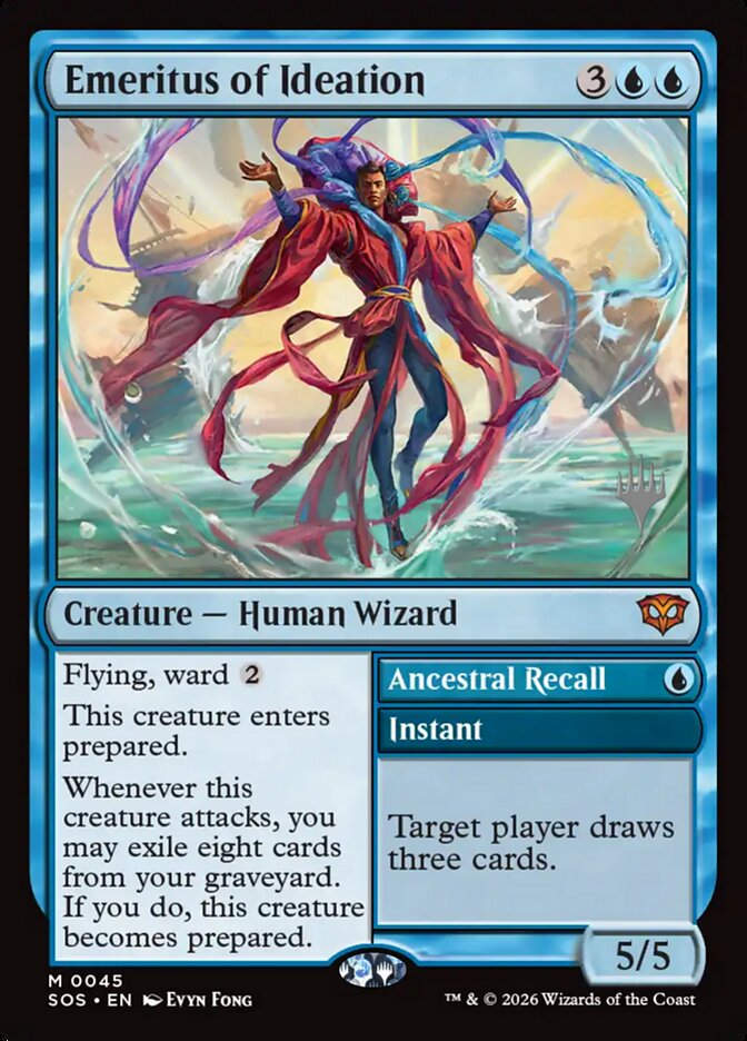 Emeritus of Ideation // Ancestral Recall (PSOS) (45p)