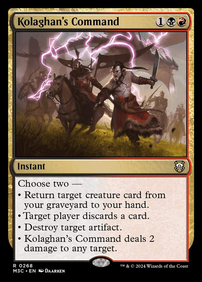 Kolaghan's Command (m3c) (268)