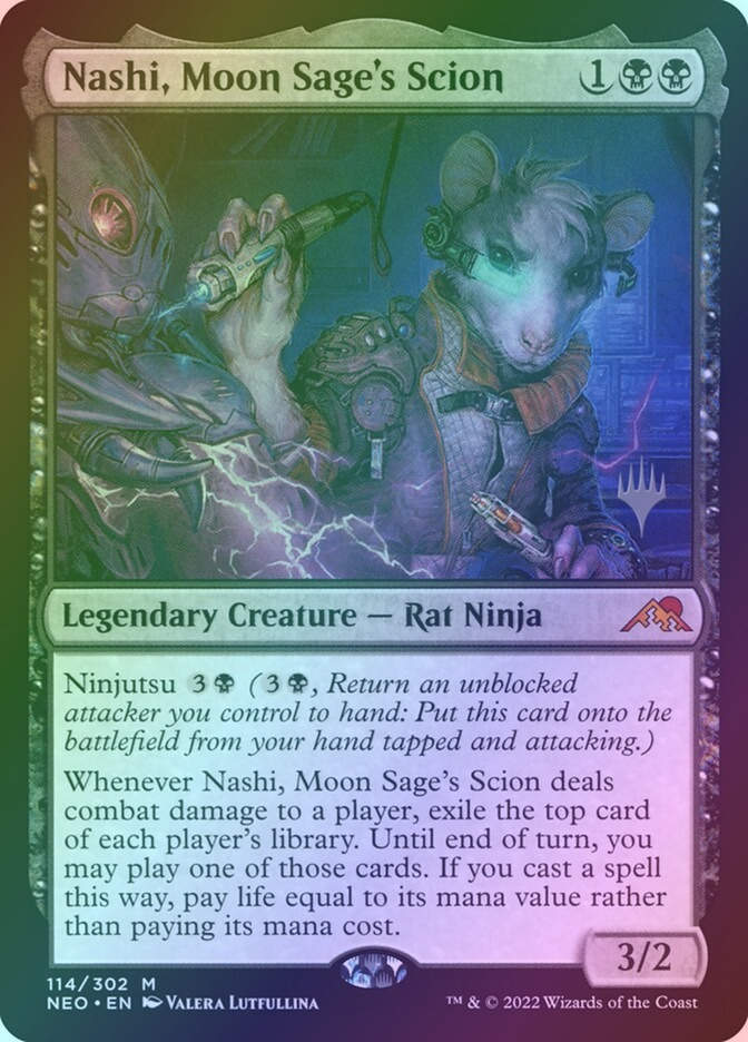 Nashi, Moon Sage's Scion (PNEO) (114p) / Foil