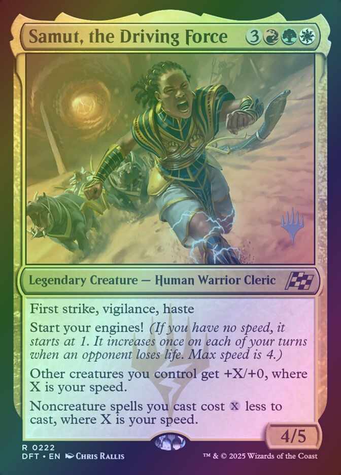 Samut, the Driving Force (PDFT) (222p) / Foil