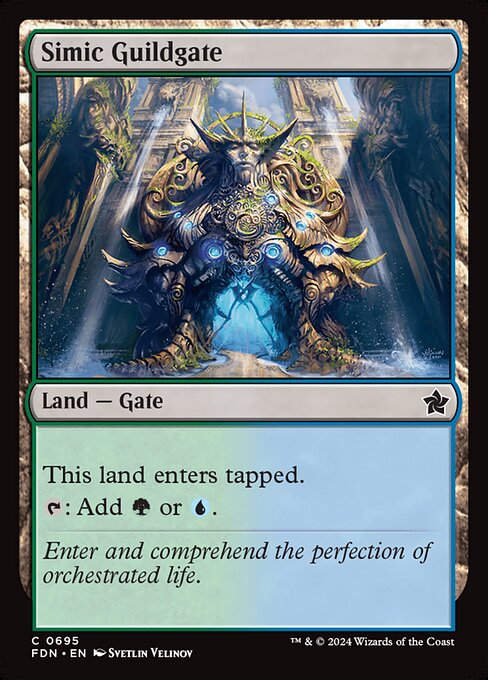 Simic Guildgate (FDN) (695) (Starter)